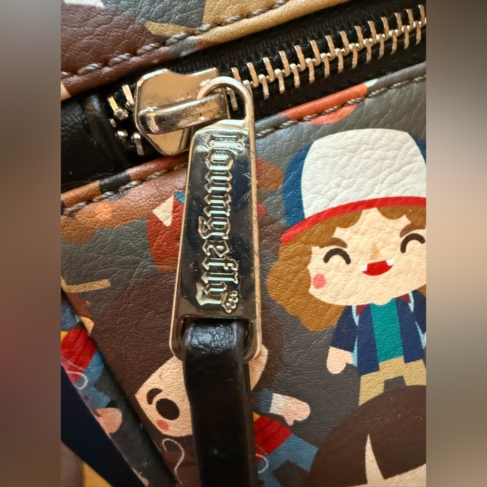 Loungefly Stranger Things Backpack Chibi Hawkins … - image 5